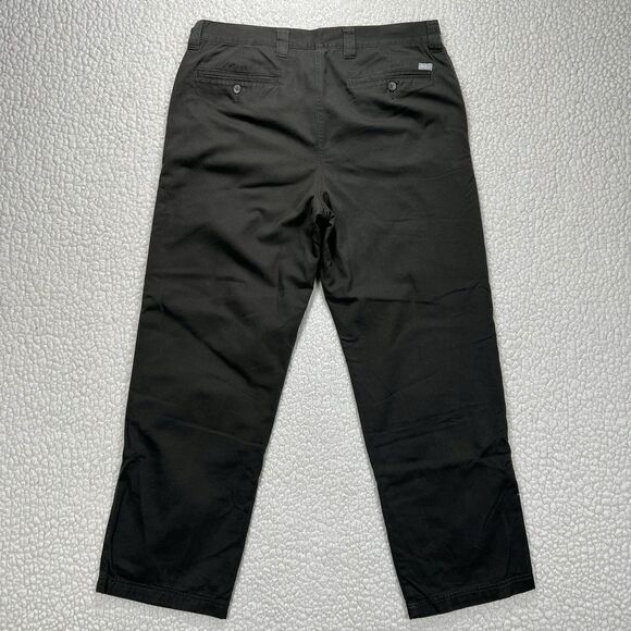 Woolrich Flannel Lined Field Pants Men’s 36 (Actual 35x30) Dark Brown Workwear - Picture 3 of 13